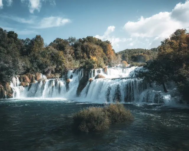 Wasserfall in Kroatien